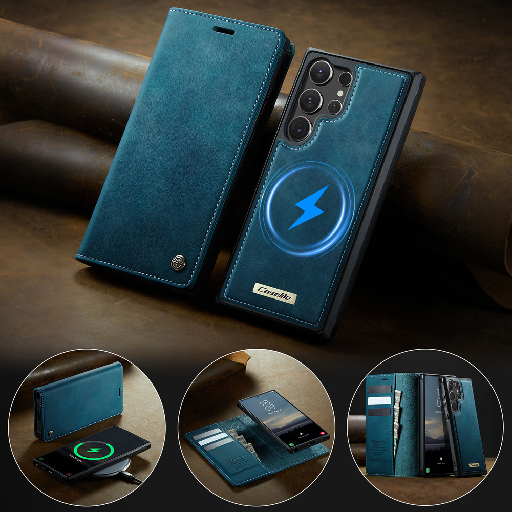 Чехол-кошелек CaseMe 2 in 1 MagSafe Samsung Galaxy S24 Ultra