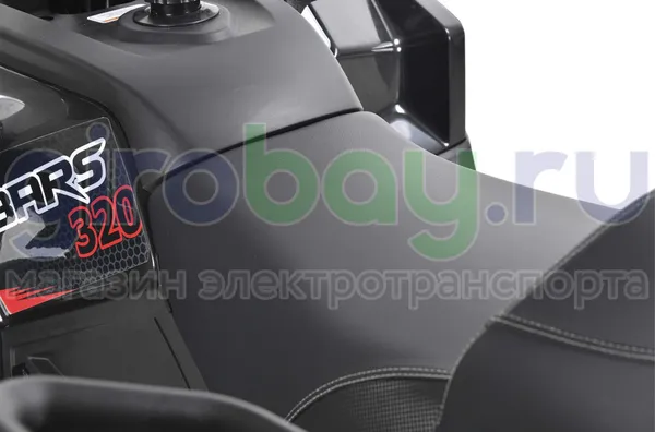 Бензиновый квадроцикл WHITE SIBERIA BARS 320 - Чёрный фото №15