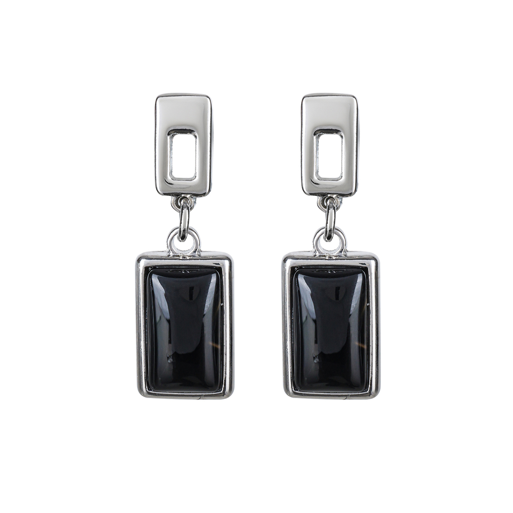 Серьги Possebon Agata Preto A0418.4 S