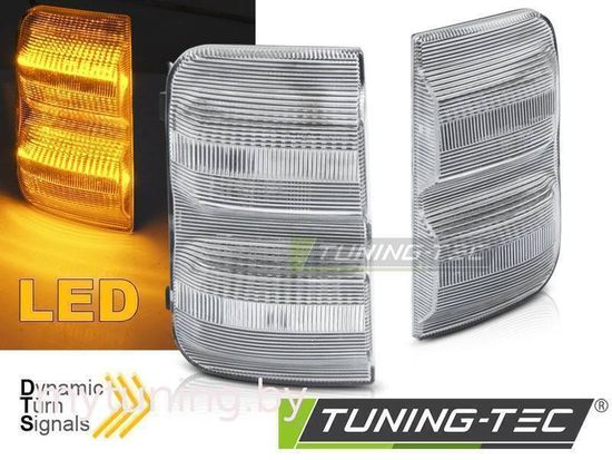 Повторители поворота IN THE MIRROR WHITE LED SEQ для PEUGEOT BOXER / FIAT DUCATO / CITROEN JUMPER