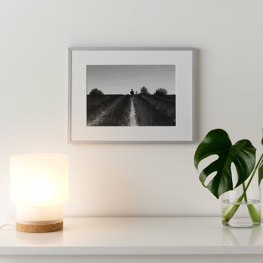 IKEA LOMVIKEN  (ИКЕА ЛОМВИКЕН)  -  Рамка - алюминий 30x40 см
