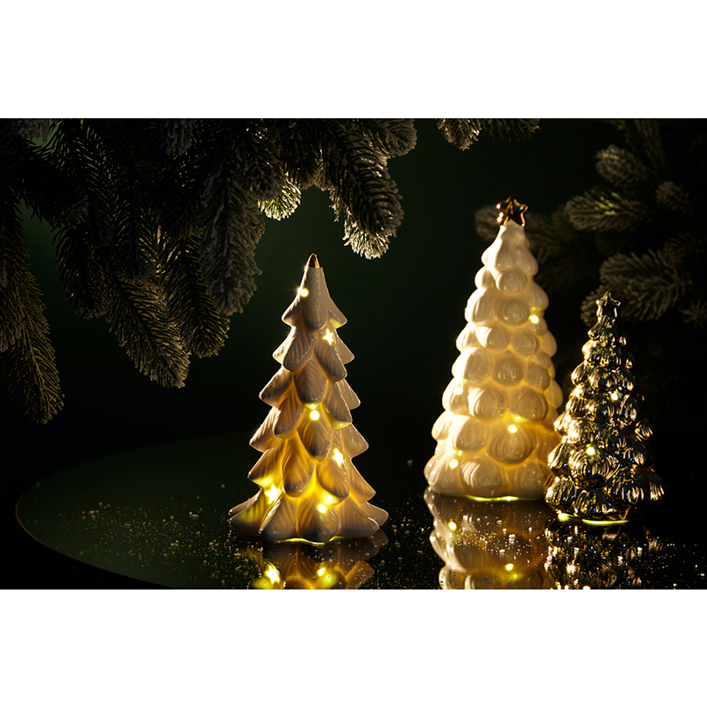 Декор новогодний с подсветкой 24см Tkano Festive glow New Year Essential