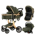 коляска трансформер luxmom 601 3 в 1