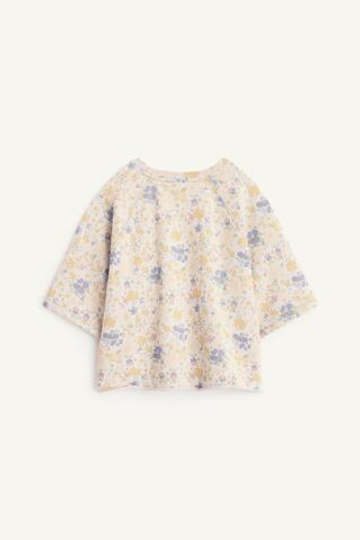 ZARA ФУТБОЛКА С ПРИНТОМ, РАЗНОЦВЕТНЫЙ