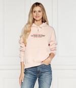 Худи Guess Jeans - пудро-розовый(W4YQ15 KC811)