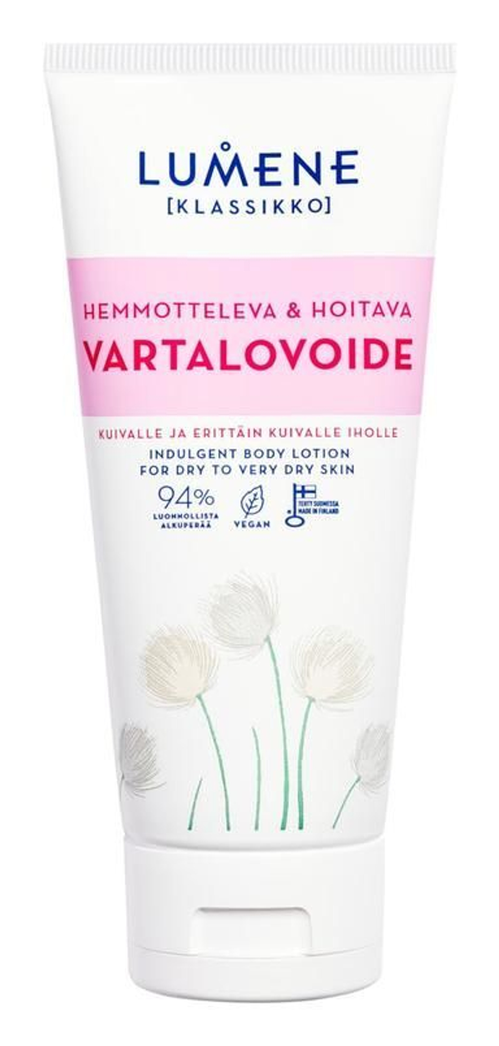 Lumene Крем для тела для сухой и очень сухой кожи, Hemmotteleva & hoitava, 200 мл (из Финляндии)