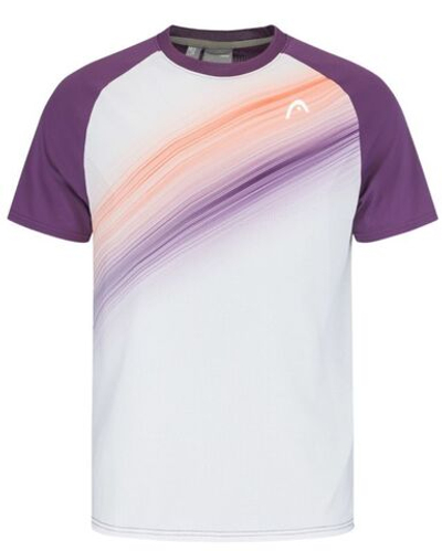 Мужская теннисная футболка Head Performance T-Shirt - lilac/print perf