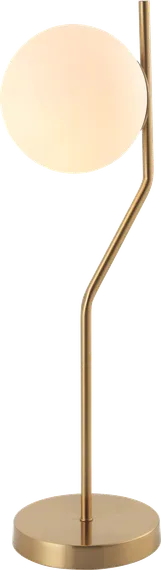 Лампа настольная NewRgy 4400MTM/1 BK+BRO+WH, 40 Вт, бронзовая и чёрная