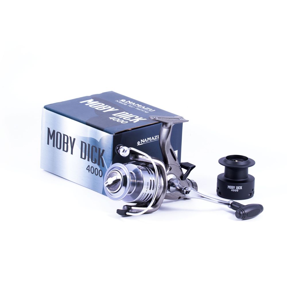 Катушка безынерционная Namazu Pro Moby Dick MD4000 5+1 подш., метал. шпуля + запасная графит. шпу