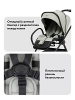 Коляска детская RANT "TEO soft" (2в1) RA121 Sage