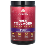Ancient Nutrition, Multi Collagen, улучшенная формула, детокс, 414 г (14,6 унции)