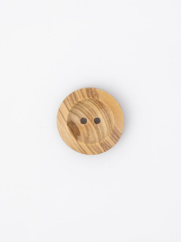 Пуговицы дерево 2 прокола Concept Button of Olive Wood, размер 36, цвет NAT, 15 шт