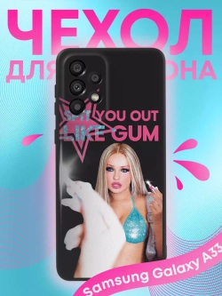 Чехол на Samsung A33 с принтом