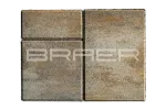 Тротуарная плитка Braer Старый город Ландхаус, Color Mix Песчаник, 60 мм