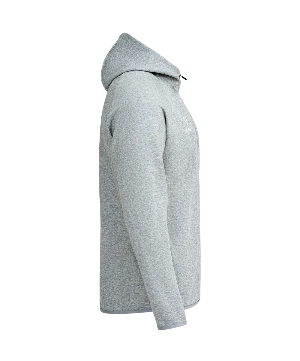 Худи на молнии ESSENTIAL Athlete Hooded FZ Jacket, серый