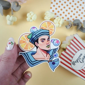Лист стикеров ДжоДжо ( JoJo's Bizarre Adventure) NKS
