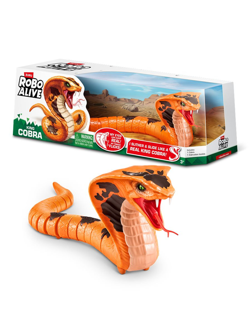 Интерактивная игрушка Robo Alive King Cobra