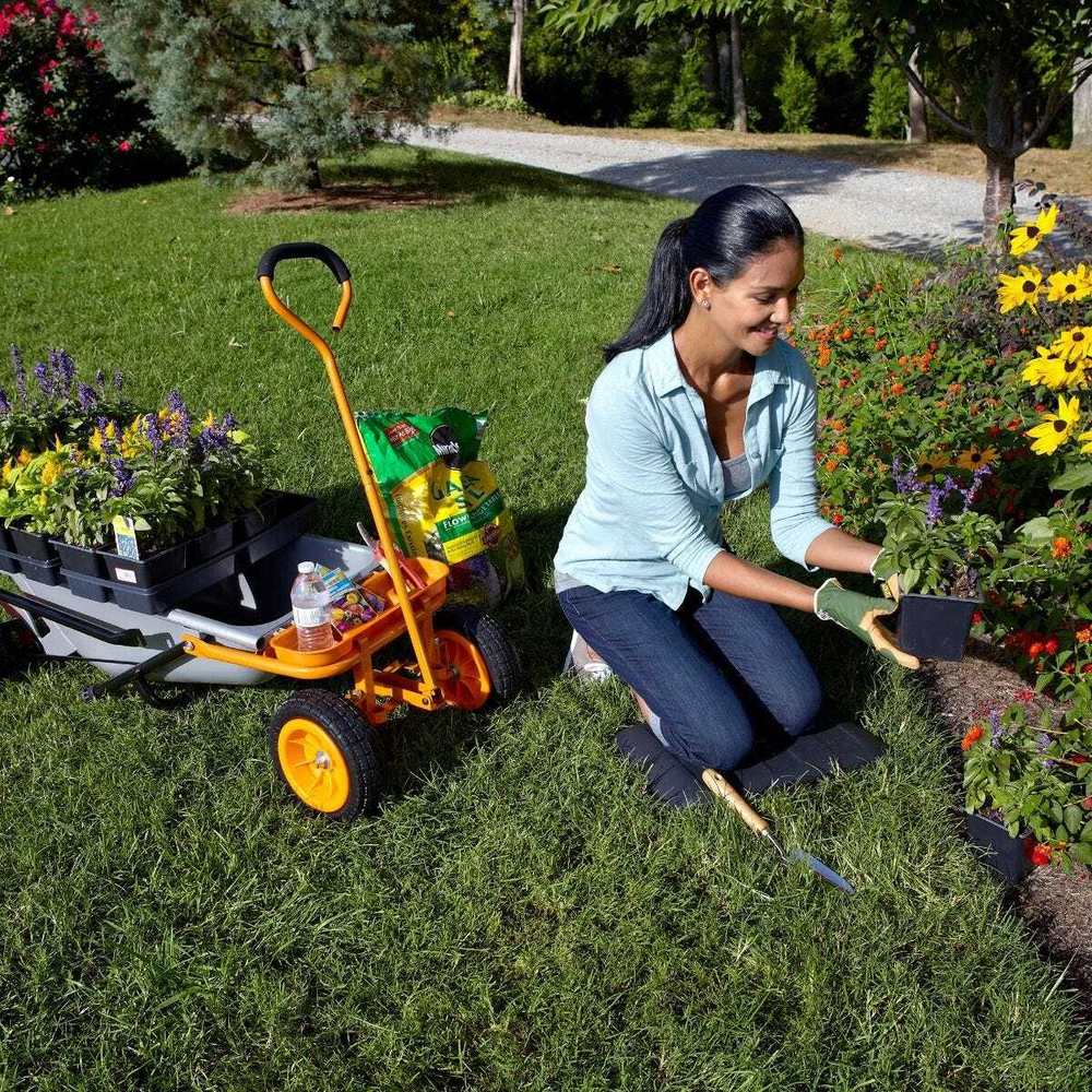 Дополнительные колеса для садовой тележки Aerocart WORX WA0228