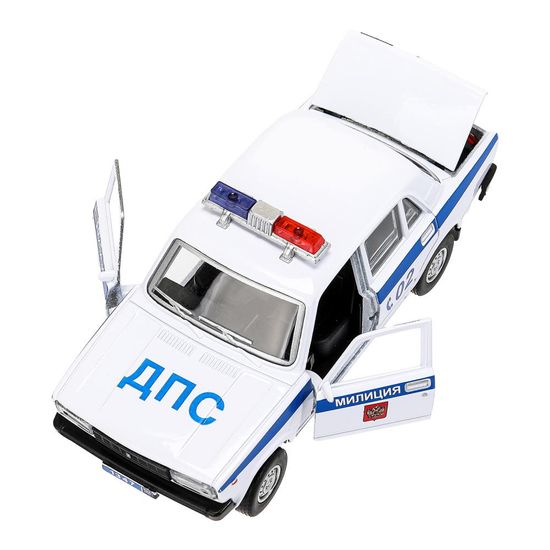 Машина металл свет-звук LADA ваз-2105 12 cm, дв,баг,инер,пол,кор. технопарк Технопарк