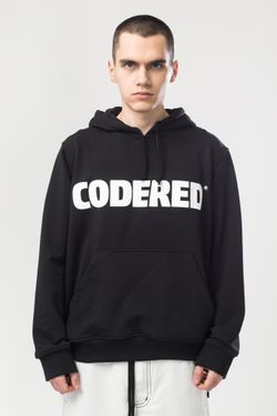 Худи Base Hoodie Wide Summer Logo R Антрацит/Белый принт CODERED