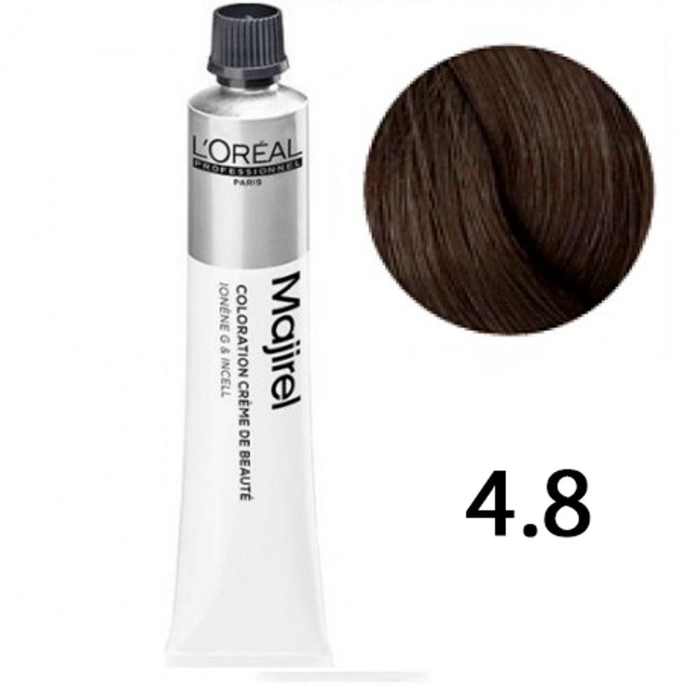 L'Oreal Professionnel Majirel 4.8 шатен мокка 50мл