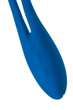 Многофункциональный стимулятор для пар Satisfyer Elastic Game синий 19,5 см