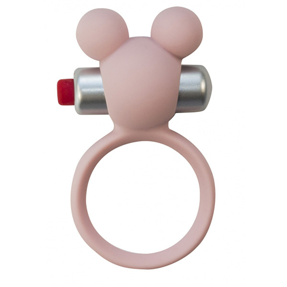 Эрекционное виброколечко Lola Games Emotions Minnie Light pink 4005-02Lola