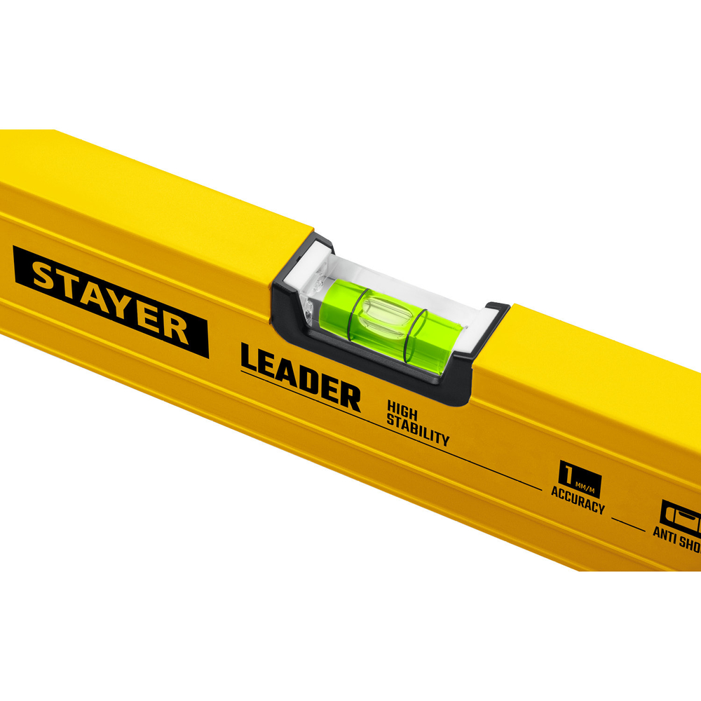 STAYER LEADER, 400 мм, усиленный профиль, уровень с поворотным глазком (3466-040)