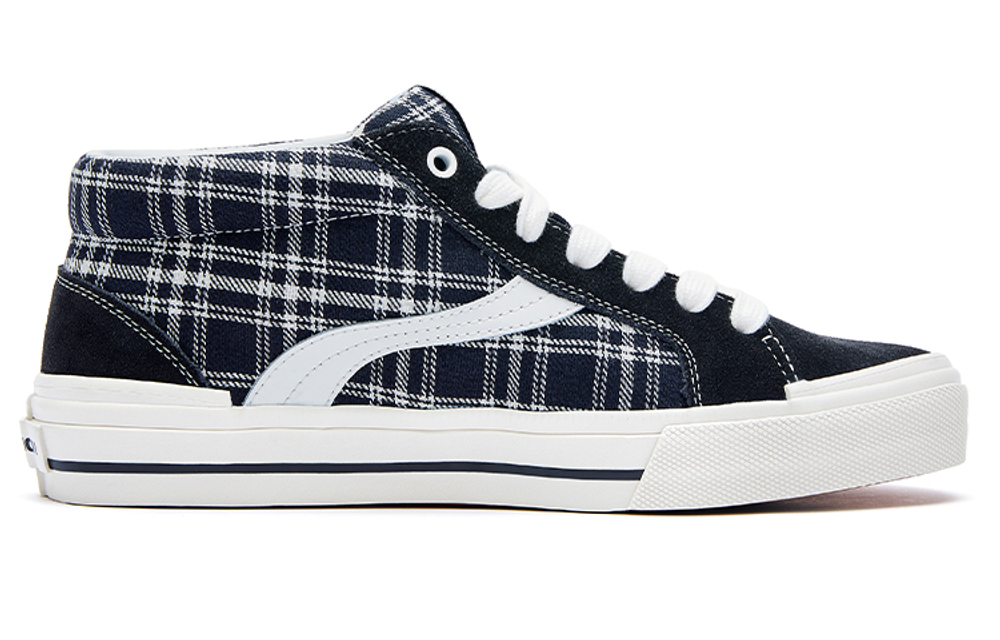 Vision Street Wear x Odd CIRKUS Astley Pro Mid top Skateboard Shoes Unisex Black White