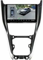 Магнитола для Toyota Harrier 3 XU60 2017-2020 (большая рамка) - Teyes CC3-2K-360 на Android 10, Быстрая, 2K QLED, CarPlay, 4G SIM-слот, 4 камеры в комплекте