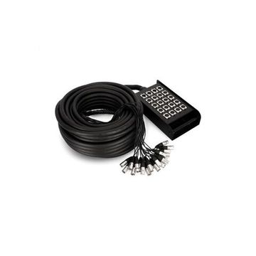 Adam Hall K 20 C 50 - мультикор со стейдж-боксом, 16 x XLR возврат, 4 x XLR посыл, 16 + 4 x 0.314 мм