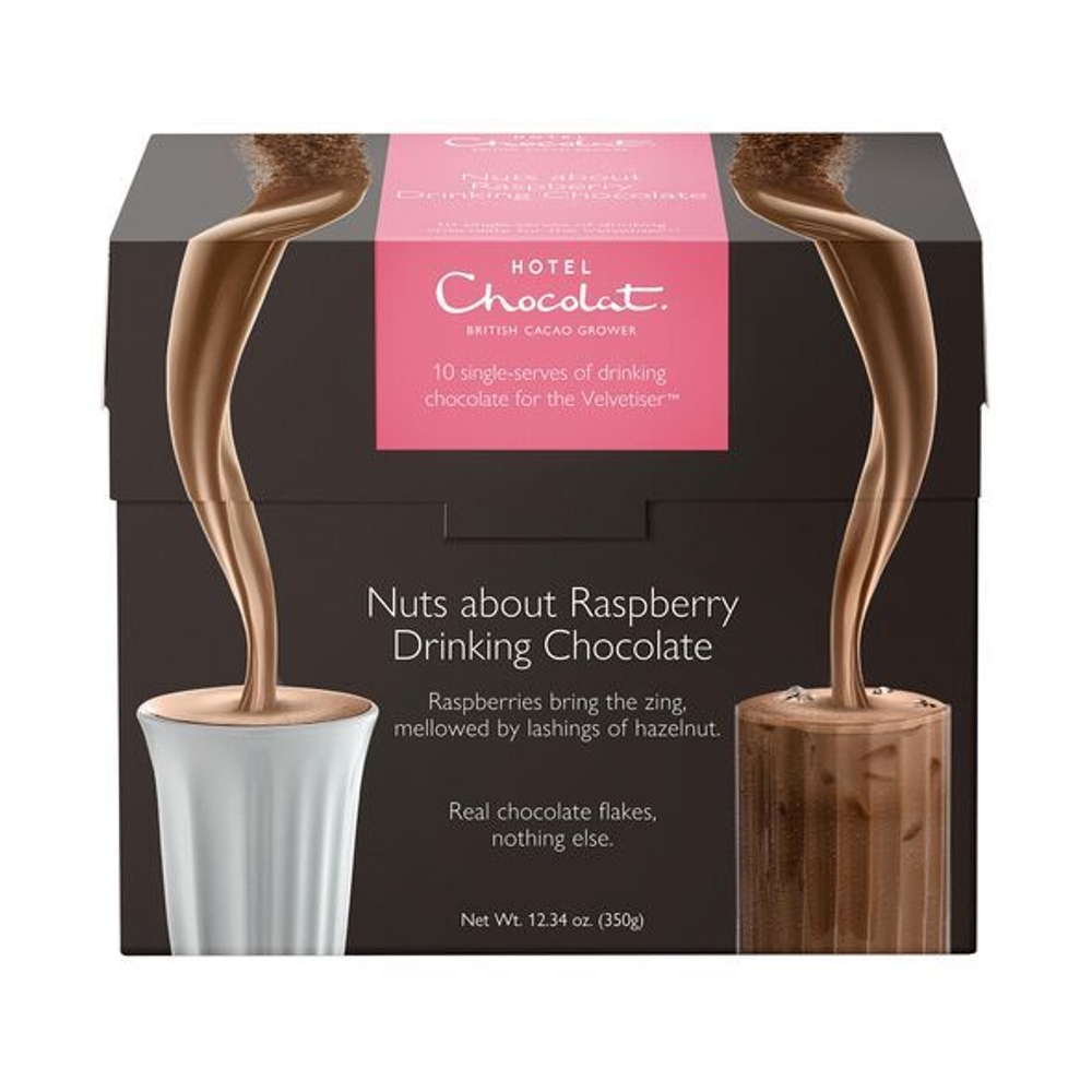 Горячий шоколад Hotel Chocolat Nuts About Raspberry 350г