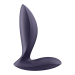 Фиолетовый анальный вибростимулятор 11,3см Satisfyer Power Plug