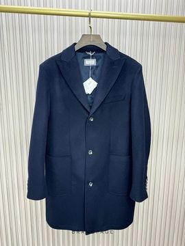 Пальто темно-синее от Brunello Cucinelli BP5-144200