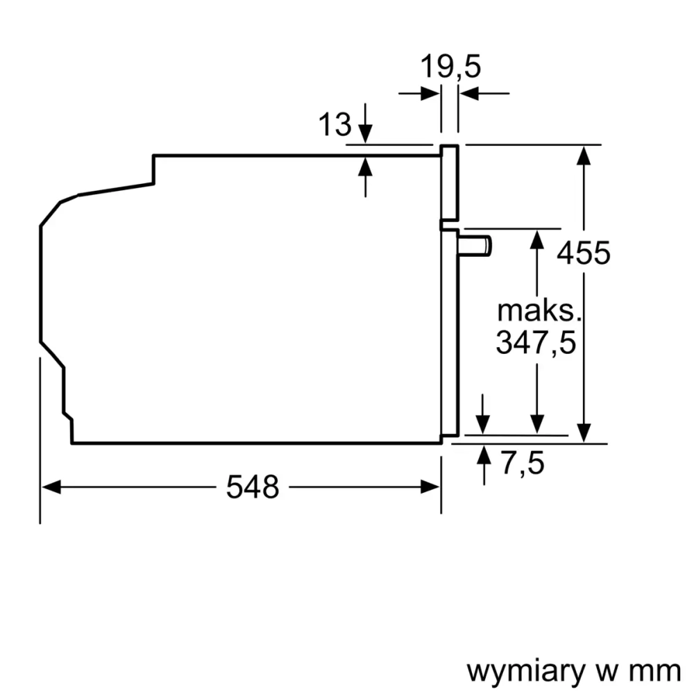 Компактный духовой шкаф Bosch CMG633BB1