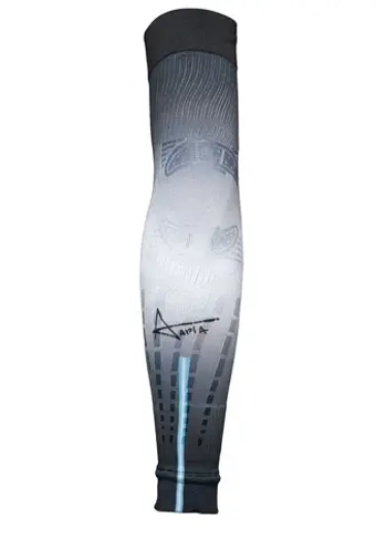 Compression sleeve Floky No Strain Evolution X Tapia Arm Sleeve 1P - gradient black/white
