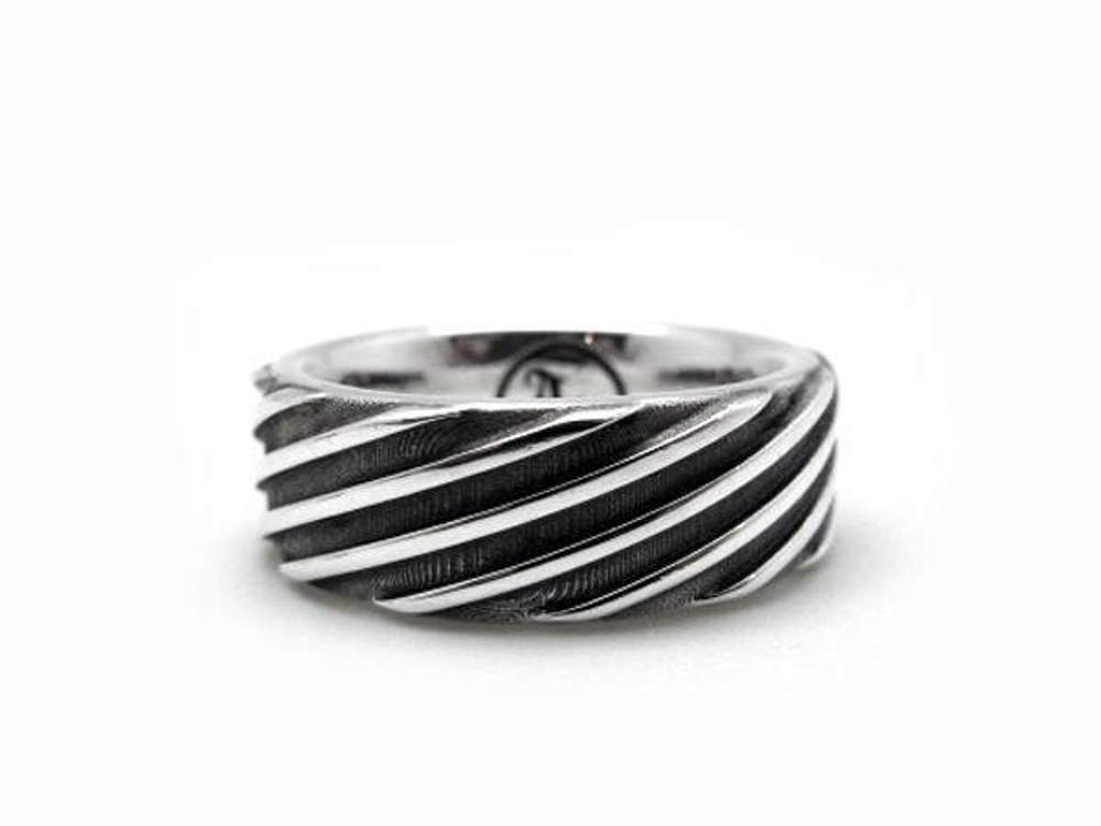 Кольцо из серебра "Turbo" AZR-049