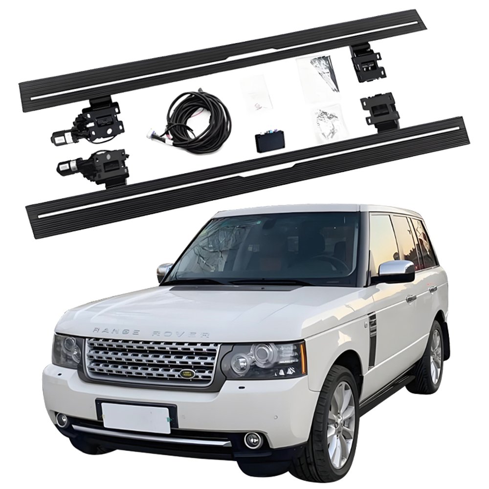 Электрические боковые пороги прямого профиля для Land Rover Range Rover Sport 2017-2019