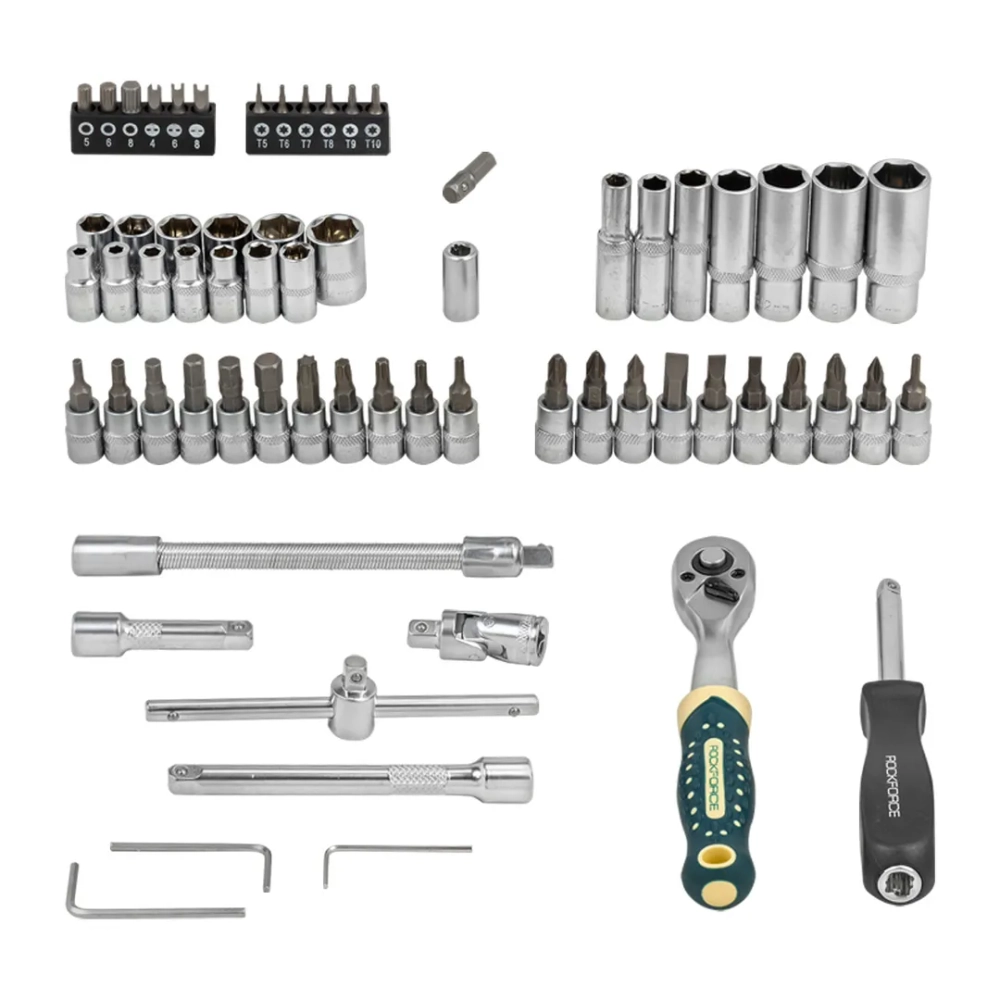 Набор инструментов 66пр. 1/4"(6гр.) ROCKFORCE RF LIGHT-2661-5