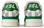 LOUIS VUITTON Trainer LV Low top Skateboard Shoes Unisex White Green