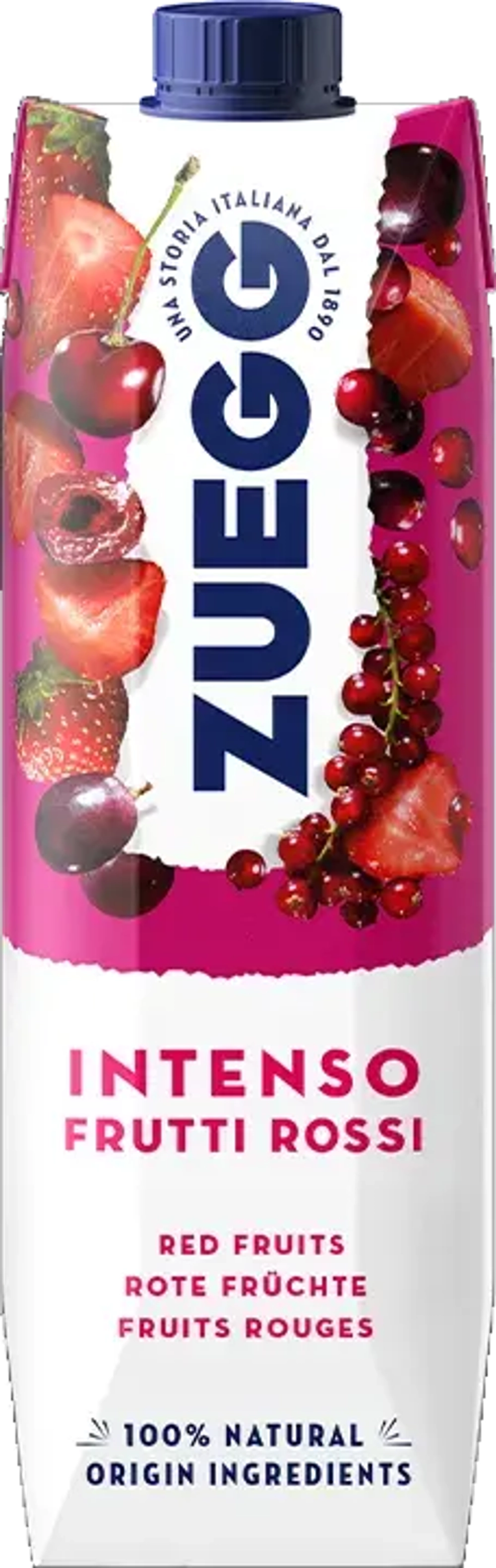 Сок Zuegg, Intenso Ягодный, Tetra prism 1 л.