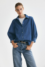 Джинсовая рубашка - H&M