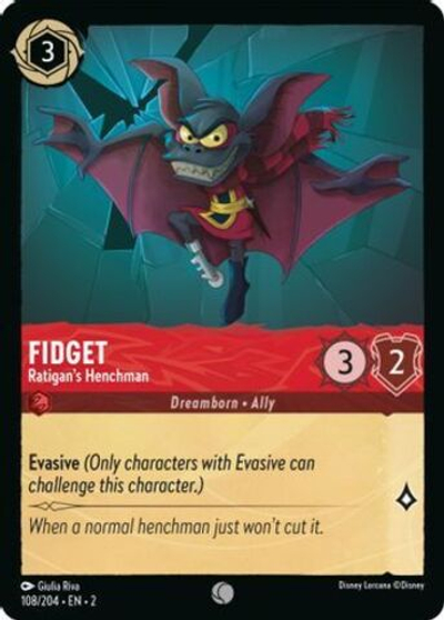 Fidget (Ratigan's Henchman) - 108/204 - Обычная