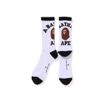 A Bathing Ape Bathing Ape Fw25 Crew Носки белый