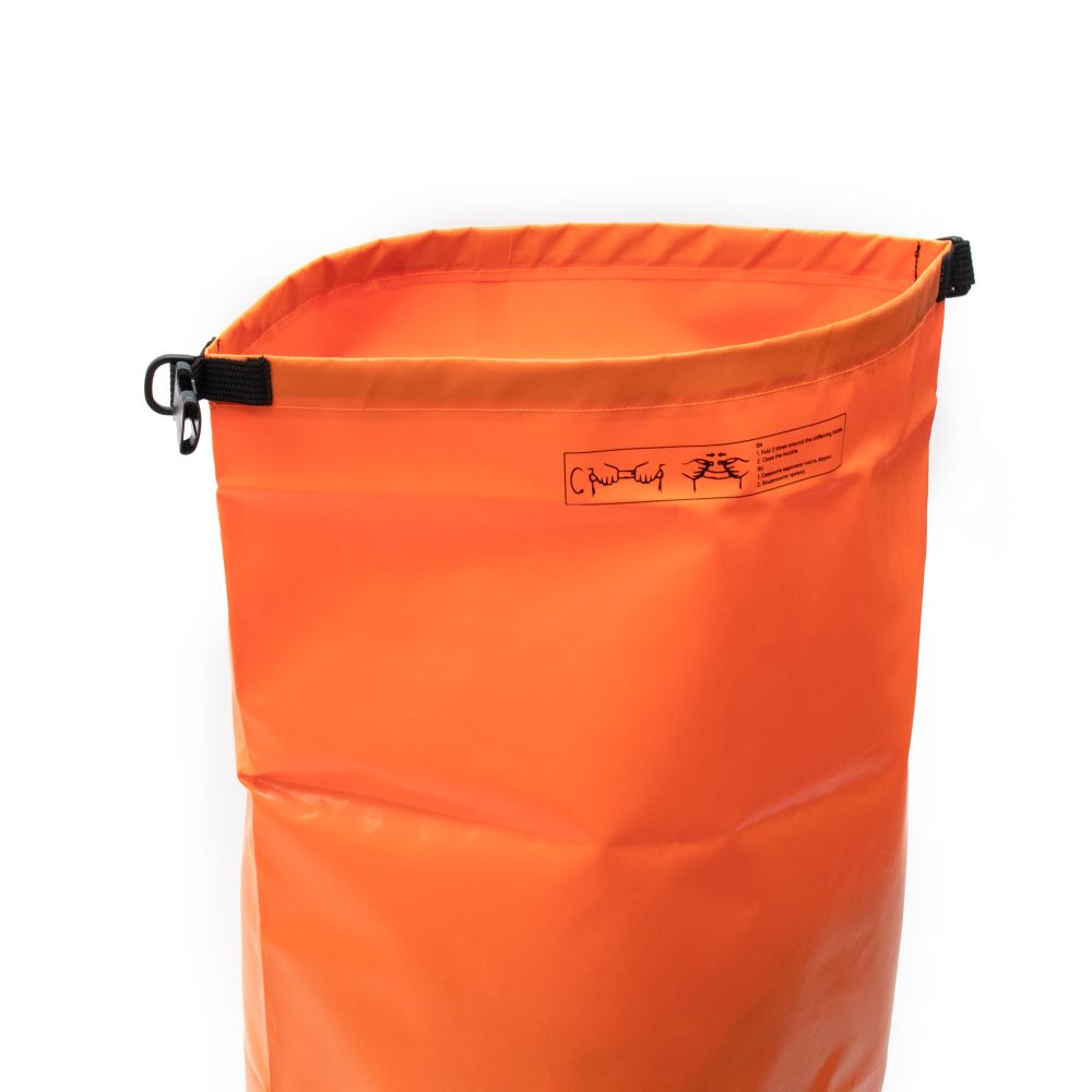 Гермомешок "СЛЕДОПЫТ - Dry Bag" без лямок, 100 л,ПВХ, цв. оранжевый/20/