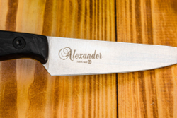 🏆Кухонный нож Alexander S N690 Carbon