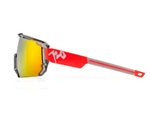 Спортивные очки 720armour Mars / Glossy Translucent Lt. Grey Shale / Matte Neon Peach Orange Temple / Champion Gold Ti Lens