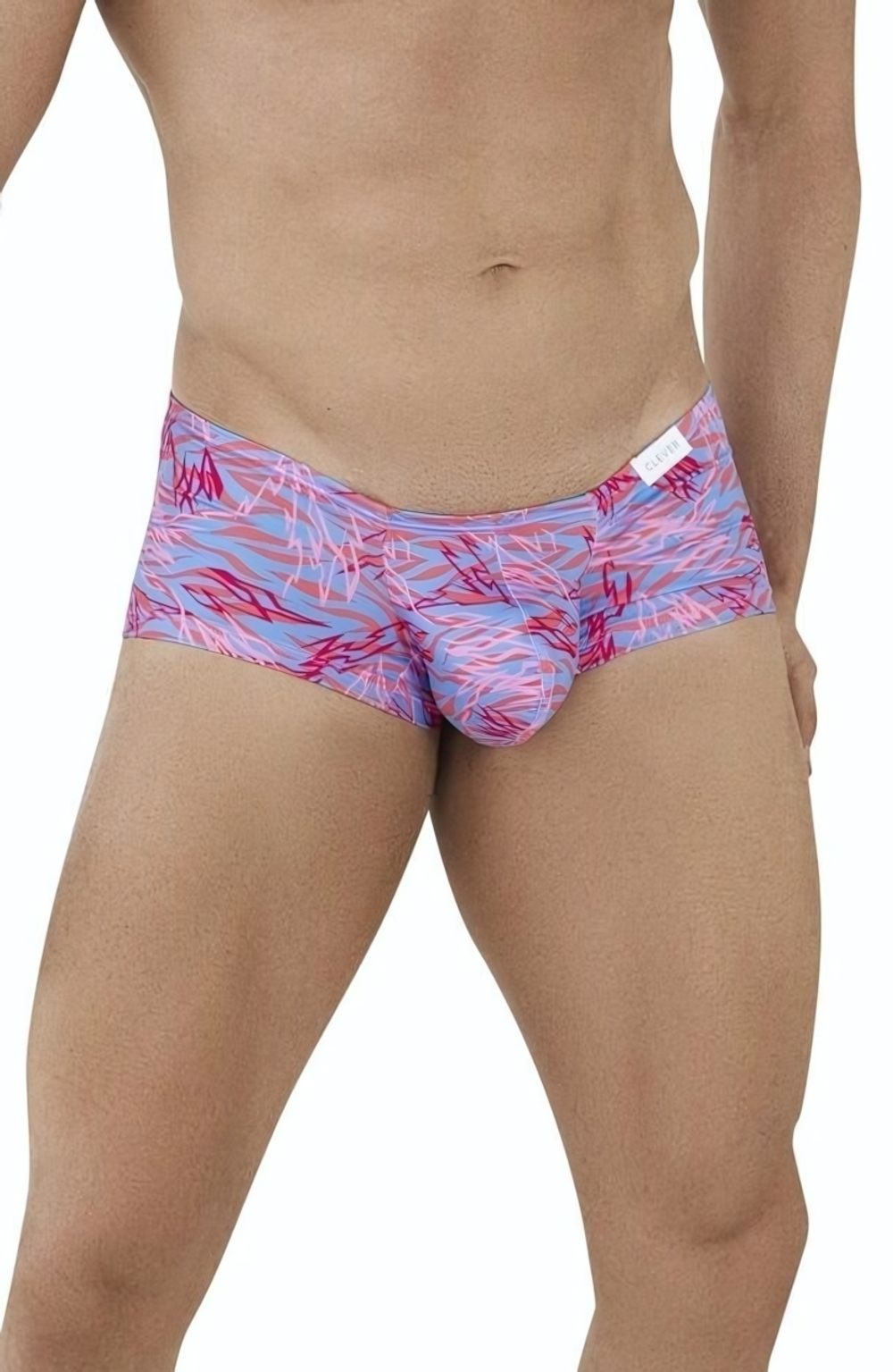 Мужские трусы-хипсы с рисунком Zug Latin Boxer (Размер: M) (Цвет: ярко-розовый)