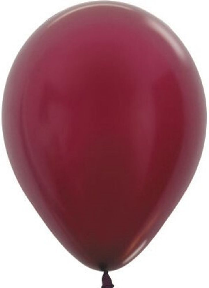 S 12" Металл Бургундия (518) 10 шт.