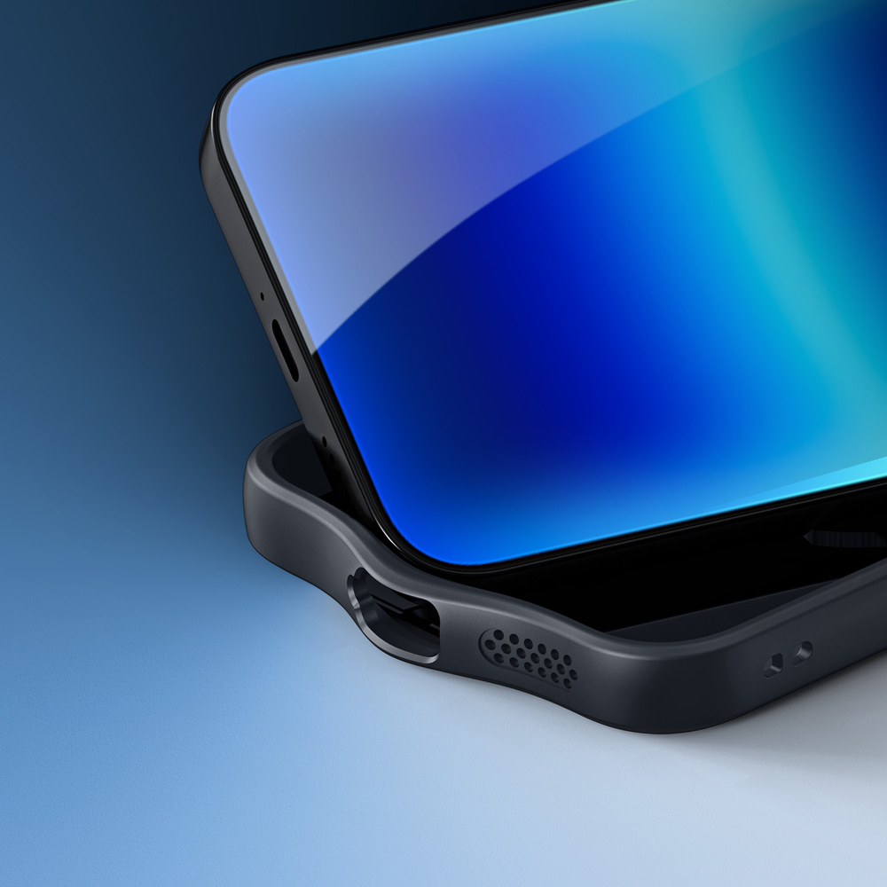 Чехол прозрачный с черными рамками для смартфона Huawei Pura 90 Pro Max, серия Aimo Series от Dux Ducis